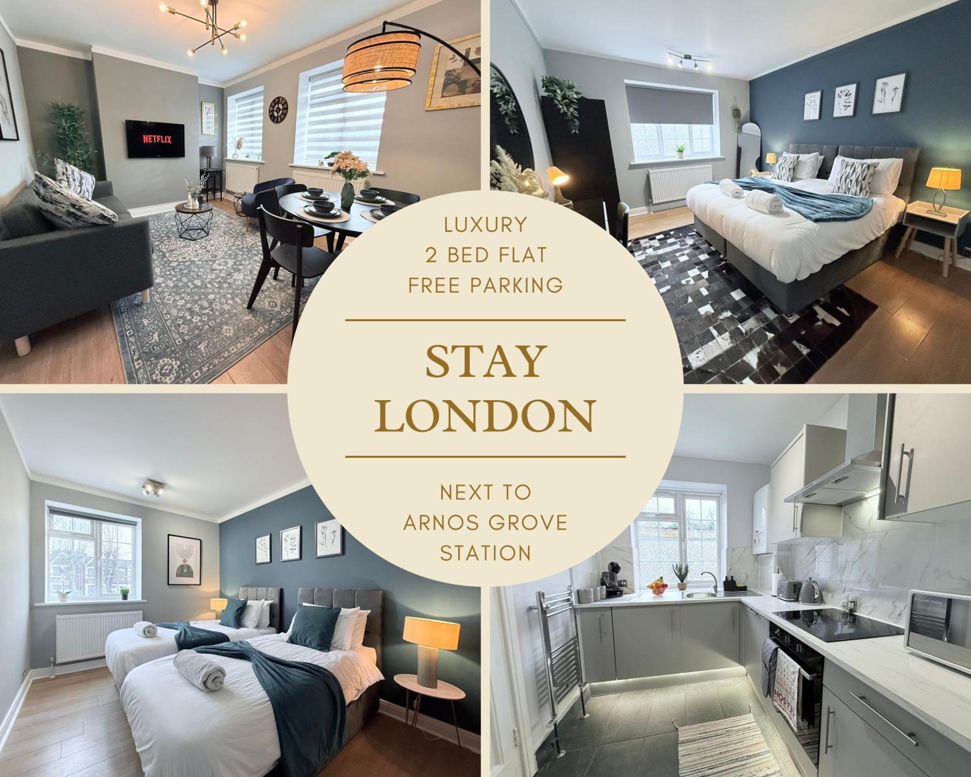 Staylondon - Sleeps 6 With Free Parking - Tourist, Concerts & Matches ภายนอก รูปภาพ
